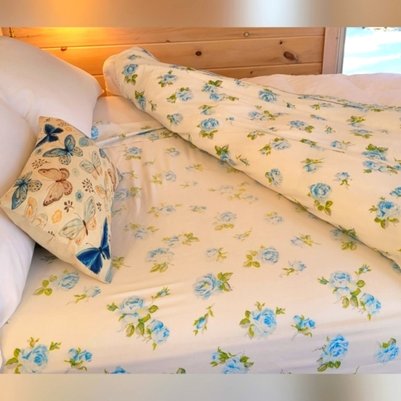 VINTAGE Twin/single Bedding 4pc Combination, Texmade, Cotton/poly Blend - Picture 3 of 15